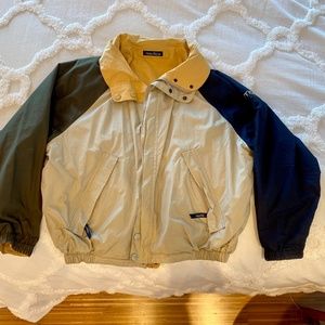 Reversible Nautica lightweight jacket with hood